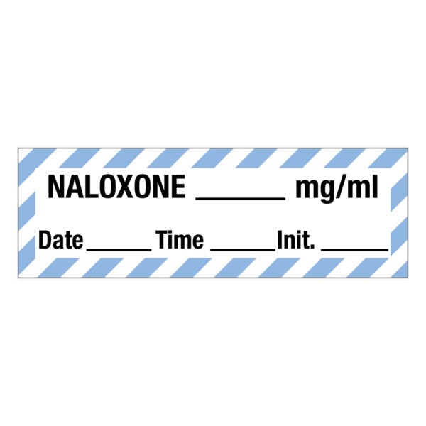 Naloxone_mg/ml DTI 1/2 x 500 Green w/Black